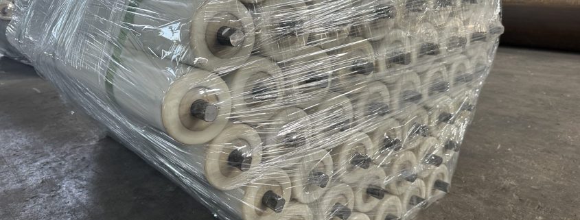 GRAM nylon conveyor roller assembly