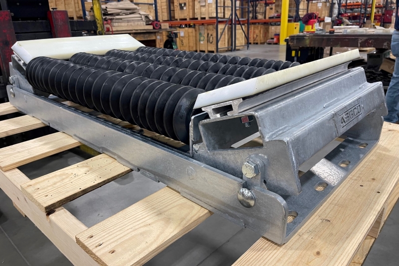importance of conveyor impact roller size and type