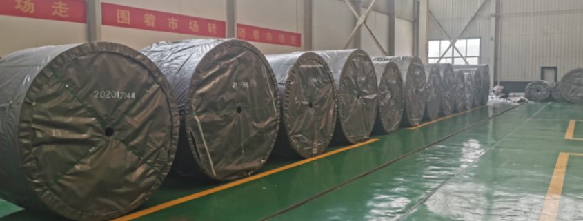 skirting belt conveyor system