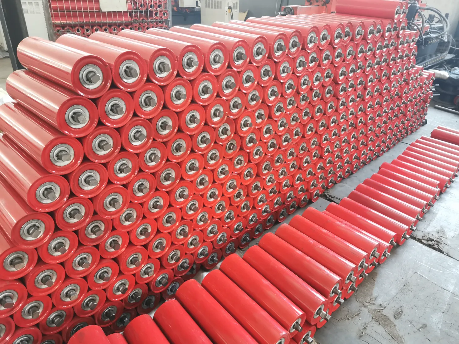 industrial conveyor belt inspection and packing details
